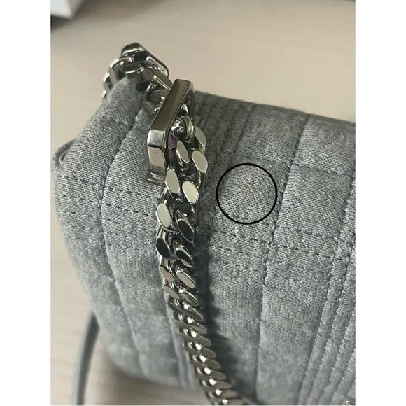 Burberry Small Gray Lola Bag - Picture 6 of 16
